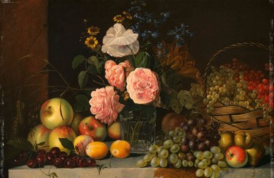 Roses and Fruits by Ivan Khrutsky